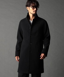 NICOLE CLUB FOR MEN（ニコルクラブフォーメン）の「【WEB限定】アラカルトハイブリットメルトン スタンドコート（その他アウター）」
