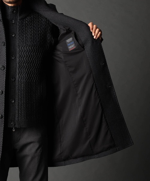 NICOLE CLUB FOR MEN(ニコルクラブフォーメン)の「【WEB限定】アラカルトハイブリットメルトン スタンドコート(その他アウター・メンズ・その他4/その他5/ブラック/その他3・MEDIUM/LARGE/XX-LARGE/X-LARGE)」の19枚目の写真