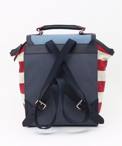 TOMMY HILFIGER(トミーヒルフィガー)の「INT TH LOCK BACKPACK(バックパック/リュック・レディース・ブラック・FREE)」の7枚目の写真