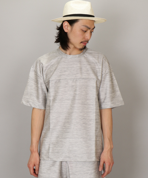 Lui's（ルイス）の「Lui's(ルイス) ブライトデニムビックTシャツ（Tシャツ/カットソー・メンズ・ブラック/グレー/ネイビー・SMALL/MEDIUM）」の3枚目の写真