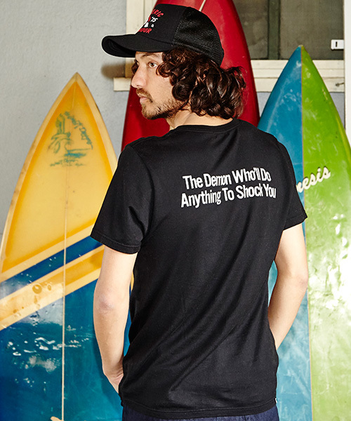 HYSTERIC GLAMOUR（ヒステリックグラマー）の「KISS/GENE pt T-SH（Tシャツ/カットソー・メンズ・ブラック・X-LARGE/MEDIUM/LARGE/SMALL）」の9枚目の写真