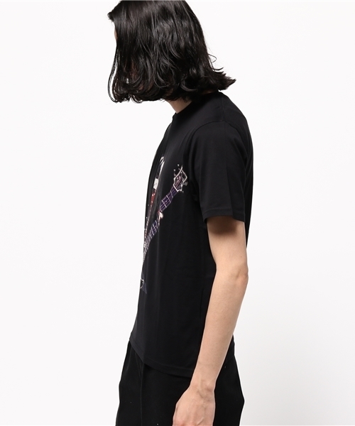 HYSTERIC GLAMOUR（ヒステリックグラマー）の「KISS/GENE pt T-SH（Tシャツ/カットソー・メンズ・ブラック・X-LARGE/MEDIUM/LARGE/SMALL）」の2枚目の写真