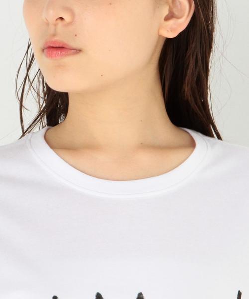ELEVEN PARIS（イレブンパリ）の「ELEVEN PARIS バスキア スカル Tシャツ/ BCELEVEN/P BSQIT SKL T◆（Tシャツ/カットソー・レディース・ホワイト・フリー）」の6枚目の写真