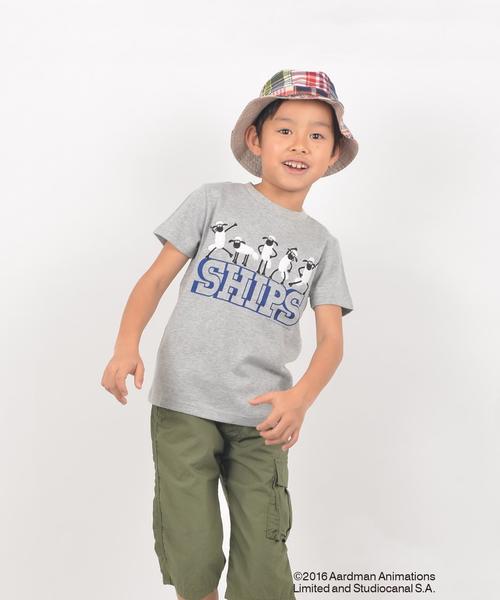 SHIPS KIDS（シップスキッズ）の「SHIPS KIDS:BLACK & WHITE SHAUN TEE(100～130cm)◆（Tシャツ/カットソー・キッズ・ホワイト/オフホワイト/グレー/チャコールグレー・110/130/120/100）」の4枚目の写真