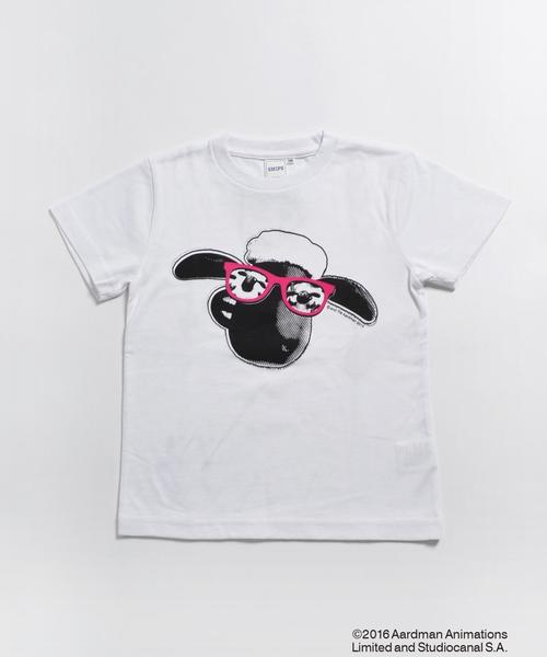 SHIPS KIDS（シップスキッズ）の「SHIPS KIDS:BLACK & WHITE SHAUN TEE(100～130cm)◆（Tシャツ/カットソー・キッズ・ホワイト/オフホワイト/グレー/チャコールグレー・110/130/120/100）」の2枚目の写真