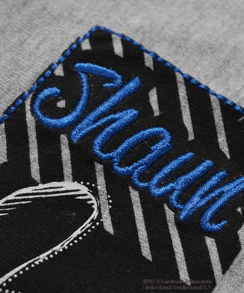 SHIPS KIDS（シップスキッズ）の「SHIPS KIDS:BLACK & WHITE SHAUN TEE(100～130cm)◆（Tシャツ/カットソー・キッズ・ホワイト/オフホワイト/グレー/チャコールグレー・110/130/120/100）」の11枚目の写真