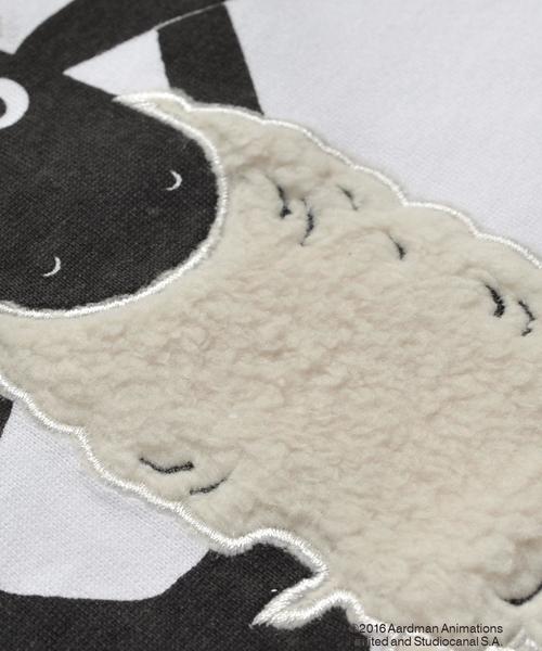 SHIPS KIDS（シップスキッズ）の「SHIPS KIDS:BLACK & WHITE SHAUN TEE(100～130cm)◆（Tシャツ/カットソー・キッズ・ホワイト/オフホワイト/グレー/チャコールグレー・110/130/120/100）」の5枚目の写真