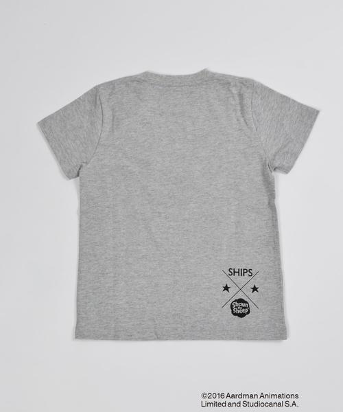 SHIPS KIDS（シップスキッズ）の「SHIPS KIDS:BLACK & WHITE SHAUN TEE(100～130cm)◆（Tシャツ/カットソー・キッズ・ホワイト/オフホワイト/グレー/チャコールグレー・110/130/120/100）」の9枚目の写真