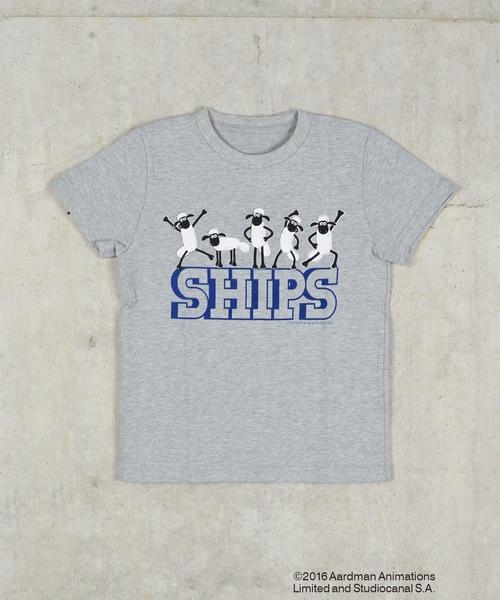 SHIPS KIDS（シップスキッズ）の「SHIPS KIDS:BLACK & WHITE SHAUN TEE(100～130cm)◆（Tシャツ/カットソー・キッズ・ホワイト/オフホワイト/グレー/チャコールグレー・110/130/120/100）」の10枚目の写真