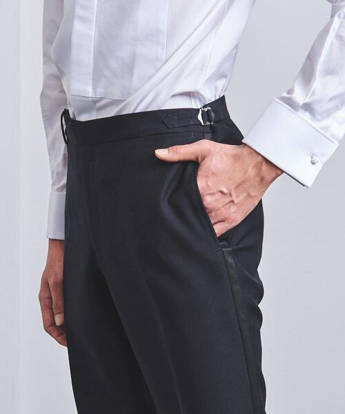 UNITED ARROWS ネイビー ピークドラペルスーツ UNITED ARROWS（ユナイテッドアローズ）の「<UNITED ARROWS> ネイビー