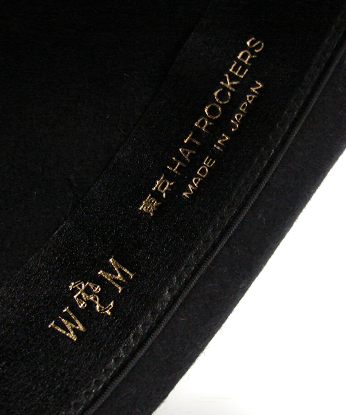 WACKO MARIA（ワコマリア）の「WACKO MARIA -東京HAT ROCKERS- THR-02 <無地/MAGA>（ハット・メンズ・ブラック/ブラウン/ダークブラウン・MIDIUM/LARGE）」の7枚目の写真