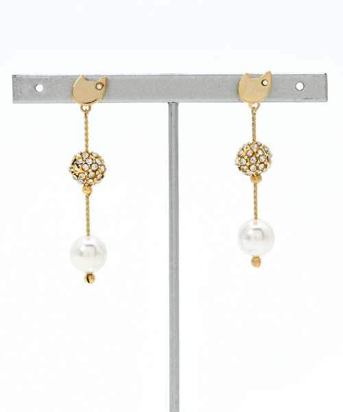 TSUMORI CHISATO(ツモリチサト)の「(S)パールネコアクセサリー(ネックレス・レディース・その他2・フリー)」の1枚目の写真