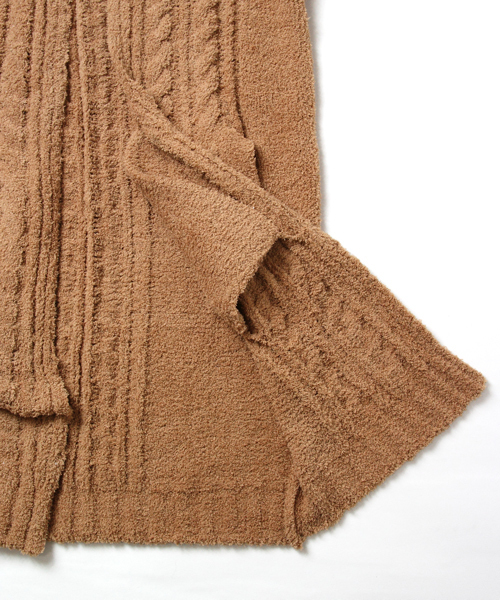 JACKROSE（ジャックローズ）の「マイクロファイバー・フードコーディガン（カーディガン/ボレロ・メンズ・ブラック/ベージュ/グレー・M/L）」の18枚目の写真