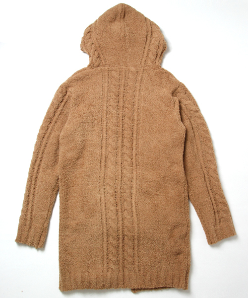 JACKROSE（ジャックローズ）の「マイクロファイバー・フードコーディガン（カーディガン/ボレロ・メンズ・ブラック/ベージュ/グレー・M/L）」の20枚目の写真