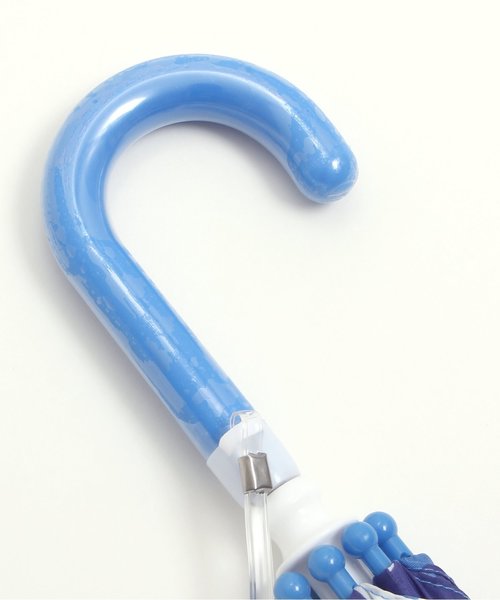 Ampersand（アンパサンド）の「ペンギン総柄プリント窓付き傘（長傘・キッズ・ネイビー/ピンク・X-SMALL/SMALL/MEDIUM）」の5枚目の写真