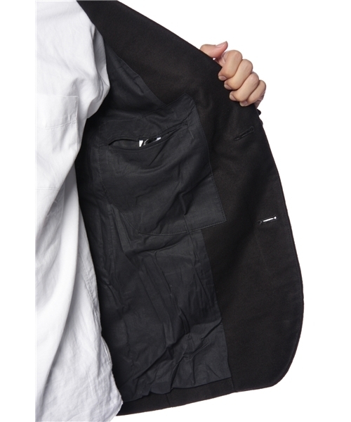 FRANK LEDER（フランクリーダー）の「FRANK LEDER DEUTSCHE JKT（テーラードジャケット・メンズ・ブラック・SMALL/MEDIUM）」の8枚目の写真