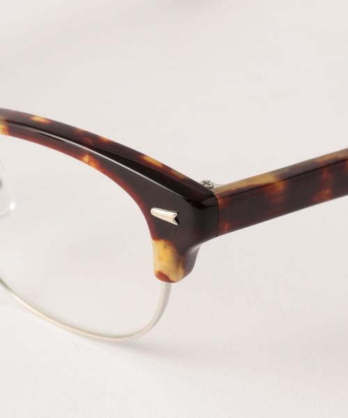 BEAUTY&YOUTH UNITED ARROWS(ビューティーアンドユースユナイテッドアローズ)の「BY by KANEKO OPTICAL Warren/メガネ MADE IN JAPAN ◆(メガネ・メンズ・ブラック/ブラウン・フリー)」の9枚目の写真
