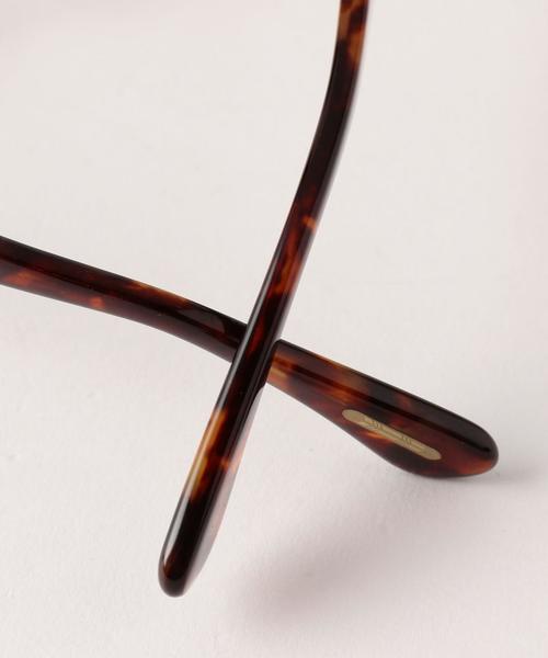 BEAUTY&YOUTH UNITED ARROWS(ビューティーアンドユースユナイテッドアローズ)の「BY by KANEKO OPTICAL Warren/メガネ MADE IN JAPAN ◆(メガネ・メンズ・ブラック/ブラウン・フリー)」の10枚目の写真