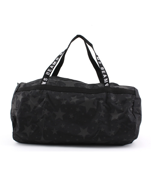 Ray BEAMS（レイビームス）の「Ray BEAMS / 星柄ナイロン ボストンL（ボストンバッグ・レディース・ブラック・ONE SIZE）」の6枚目の写真