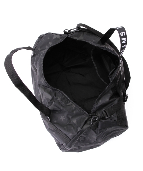 Ray BEAMS（レイビームス）の「Ray BEAMS / 星柄ナイロン ボストンL（ボストンバッグ・レディース・ブラック・ONE SIZE）」の9枚目の写真