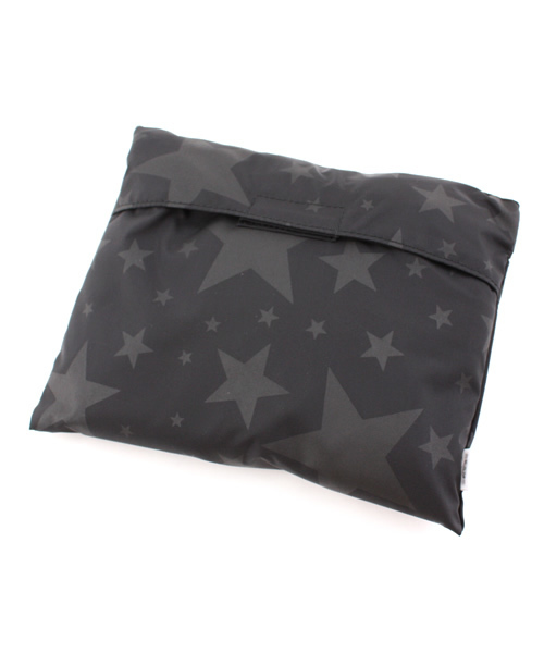 Ray BEAMS（レイビームス）の「Ray BEAMS / 星柄ナイロン ボストンL（ボストンバッグ・レディース・ブラック・ONE SIZE）」の4枚目の写真