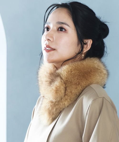 フォックス ファー マフラー（マフラー）｜sankyo shokai