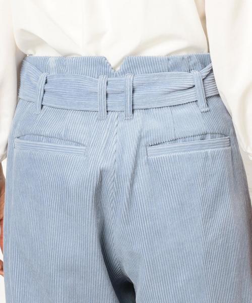 green label relaxing（グリーンレーベルリラクシング）の「CB AIRウォッシュコーデュロイ ワイドパンツ ◆（その他パンツ・レディース・ナチュラル/ベージュ/ライトブルー・36/38）」の21枚目の写真