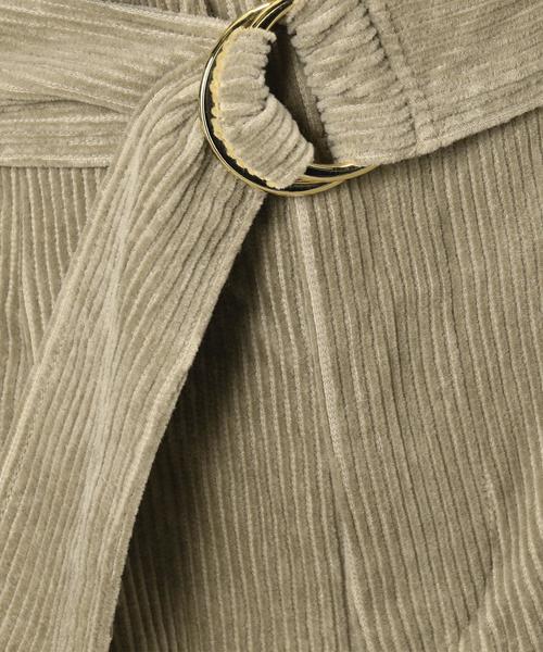 green label relaxing（グリーンレーベルリラクシング）の「CB AIRウォッシュコーデュロイ ワイドパンツ ◆（その他パンツ・レディース・ナチュラル/ベージュ/ライトブルー・36/38）」の14枚目の写真