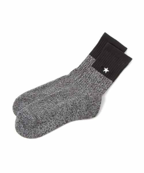 GLOBAL WORK（グローバルワーク）の「ミドルソックス/769705（ソックス/靴下・メンズ・ホワイト/ライトグレー/ブラック系その他/ピンク系その他/ネイビー・FREE）」の2枚目の写真