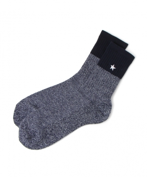 GLOBAL WORK（グローバルワーク）の「ミドルソックス/769705（ソックス/靴下・メンズ・ホワイト/ライトグレー/ブラック系その他/ピンク系その他/ネイビー・FREE）」の4枚目の写真