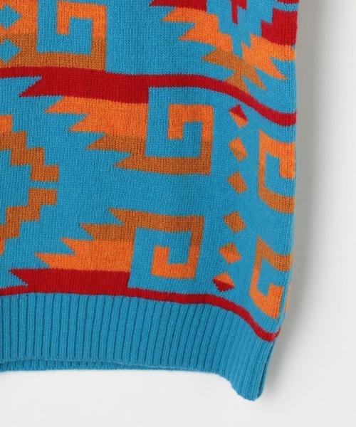 PENDLETON（ペンドルトン）の「PENDLETON(ペンドルトン)別注クルーネックニット（ニット/セーター・メンズ・コバルトブルー/ホワイト・LARGE/X-LARGE/MEDIUM/SMALL）」の15枚目の写真