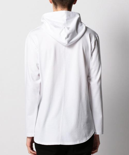 MONKEY TIME（モンキータイム）の「＜monkey time＞ 30TJK LONG HOODIE/パーカ ◆（パーカー・メンズ・グレー/ホワイト・MEDIUM/LARGE/X-LARGE/SMALL）」の11枚目の写真