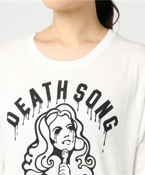 ヒステリックス　 ラメガールプリント Tシャツ　カットソー　ヒステリックグラマー HYSTERIC GLAMOUR - HYSTERIC GLAMOUR ヒステリックグラマー ×MO