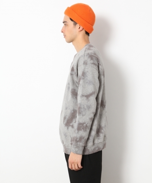 RAGEBLUE（レイジブルー）の「絞り染め裏毛スウェットクルー/776985（スウェット・メンズ・ブラック/パープル/グレー・SMALL/MEDIUM/LARGE）」の7枚目の写真