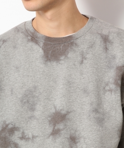 RAGEBLUE（レイジブルー）の「絞り染め裏毛スウェットクルー/776985（スウェット・メンズ・ブラック/パープル/グレー・SMALL/MEDIUM/LARGE）」の9枚目の写真