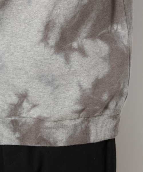 RAGEBLUE（レイジブルー）の「絞り染め裏毛スウェットクルー/776985（スウェット・メンズ・ブラック/パープル/グレー・SMALL/MEDIUM/LARGE）」の13枚目の写真