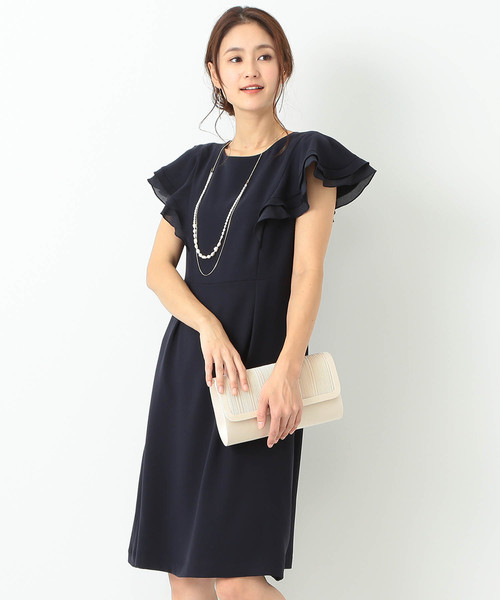 セール Beams Lights ラッフルティアードスリーブ ワンピース ワンピース Beams Lights ビームスライツ のファッション通販 Zozotown