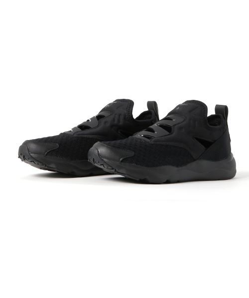 reebok furylite black white