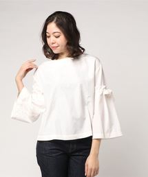 AMERICAN HOLIC | ・フレアリボン袖ブラウス(シャツ/ブラウス)