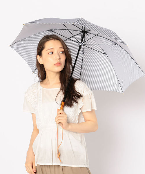 Traditional Weatherwear ストライプ柄長傘 Traditional Weatherwear（トラディショナルウェザーウェア）の