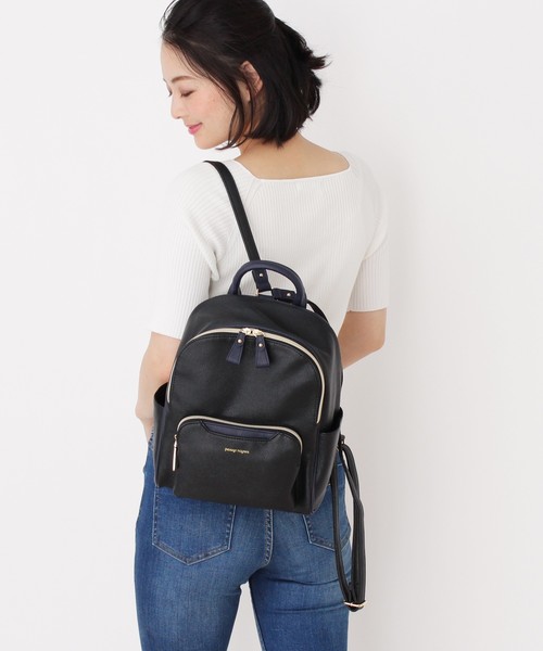 セール バイカラーラウンドリュック その他 Passage Mignon Flaneur パサージュミニョンフラヌール のファッション通販 Zozotown
