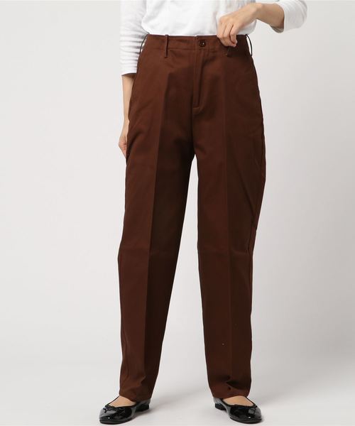 ottilie(オティーリエ)の「ハイウエストパンツ(その他パンツ・レディース・ベージュ/ブラウン/カーキ・SMALL/MEDIUM)」の9枚目の写真