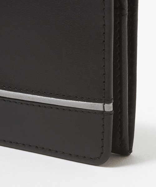 alfredoBANNISTER（アルフレッドバニスター）の「【販売店舗限定】パイピングデザイン 長財布（財布・メンズ・ブラック/キャメル・フリー）」の8枚目の写真