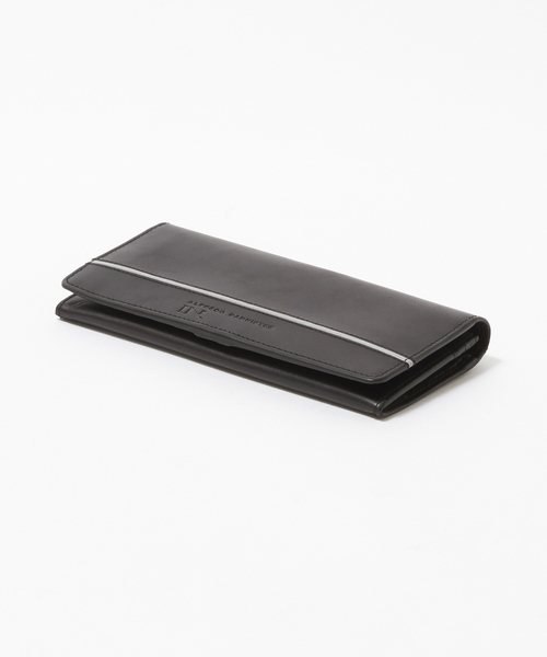 alfredoBANNISTER（アルフレッドバニスター）の「【販売店舗限定】パイピングデザイン 長財布（財布・メンズ・ブラック/キャメル・フリー）」の7枚目の写真