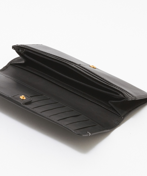 alfredoBANNISTER（アルフレッドバニスター）の「【販売店舗限定】パイピングデザイン 長財布（財布・メンズ・ブラック/キャメル・フリー）」の6枚目の写真