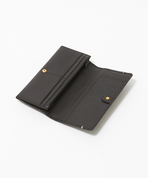 alfredoBANNISTER（アルフレッドバニスター）の「【販売店舗限定】パイピングデザイン 長財布（財布・メンズ・ブラック/キャメル・フリー）」の5枚目の写真