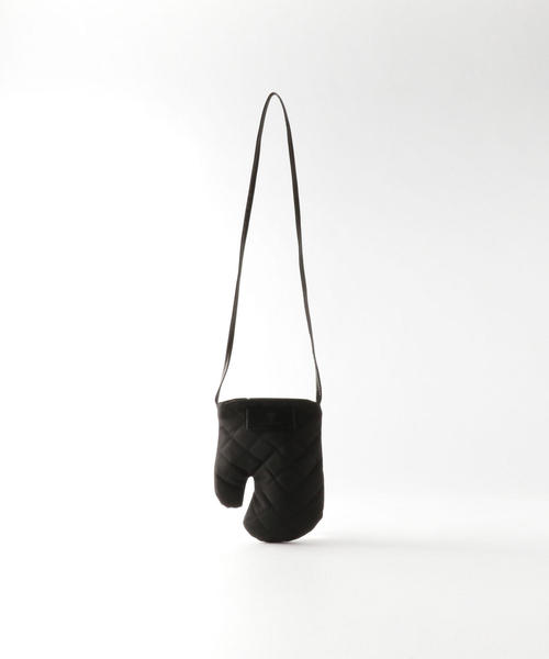 Steven Alan(スティーブンアラン)の「<MAKE WHAT YOU WILL>MITTEN POCHETTE/ポシェット(ショルダーバッグ・レディース・ダークグリーン/ブラック・FREE)」の1枚目の写真