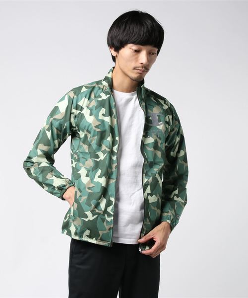 Champion(チャンピオン)の「【Champion/チャンピオン】メンズ CPFU プリントジャケット(その他アウター・メンズ・ダークブルー/ライトグレー/オリーブ・LARGE/MEDIUM/X-LARGE)」の3枚目の写真