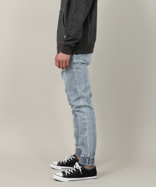 Rocky Monroe(ロッキーモンロー)の「デニムジョガーパンツ(その他パンツ・メンズ・ブルー系その他/ブラック/インディゴブルー・M/L/XL)」の18枚目の写真