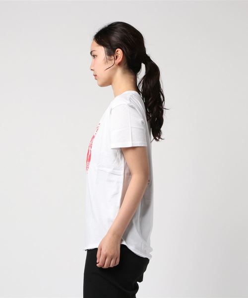 BILLABONG(ビラボン)の「半袖Tシャツ BILLABONG AJ013-224(Tシャツ/カットソー・レディース・レッド/イエロー/ミント・M/L)」の4枚目の写真